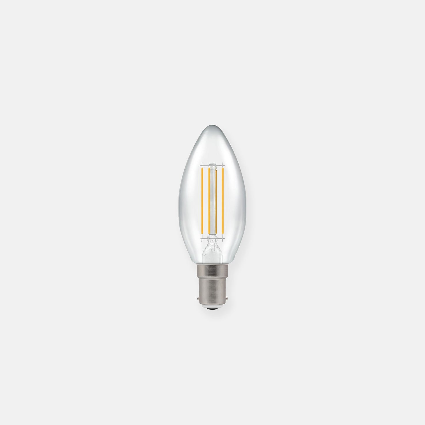 5W LED Dimmable Candle Filament Warm White