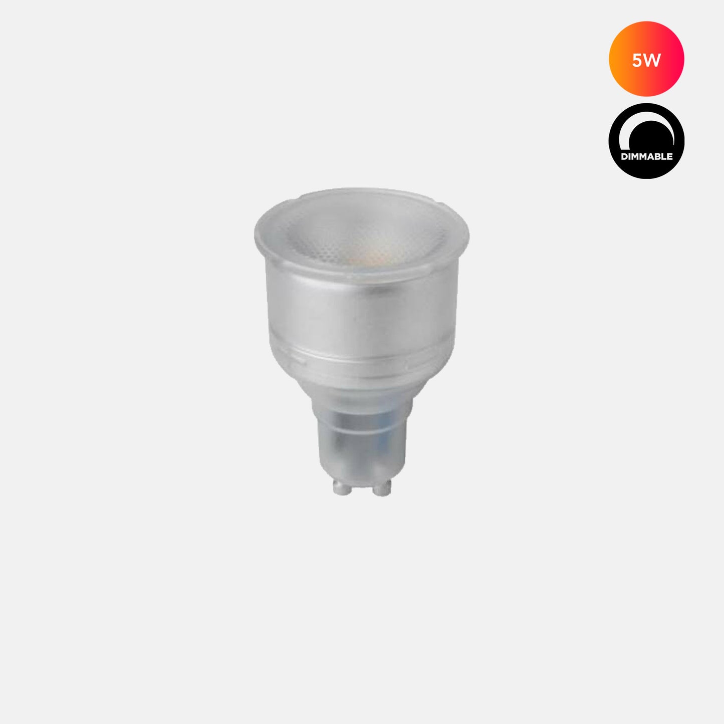 5W LED Dimmable Long GU10 Warm & Cool White