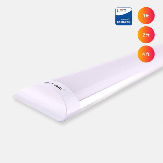 V-TAC LED Batten - Prismatic Ceiling Grill Fitting 3000K