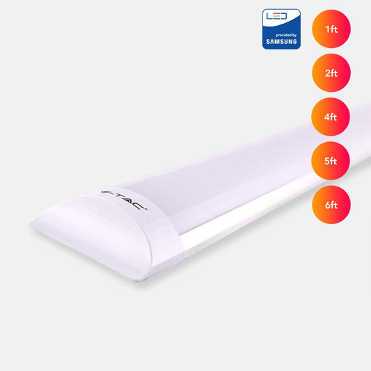 V-TAC LED Batten - Prismatic Ceiling Grill Fitting 6400K